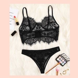 🕷Eyelash lace set🕷